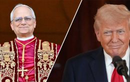 Trump said he looked forward to meeting Leo XIV