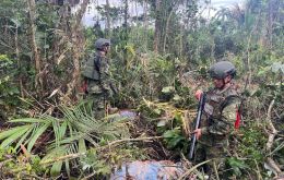 FARC dissidents were said to be behind the ambush