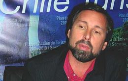 Director of the Tourism Office, Oscar Santelices.