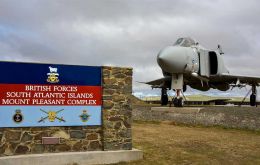 Mount Pleasant Complex also facilitates civilian flights arriving at the Falkland Islands 