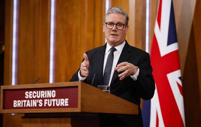 Sir Keir argued the proposals bring the immigration system “back into control”, denying it was a response to the electoral success of Reform UK.