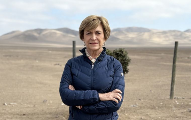 The prison would be located in the desert, north of Copiapó, in the Atacama region, Matthei pointed out
