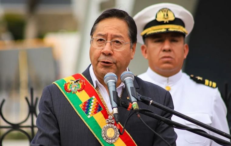 Arce warned that any division among the left would only favor imperialism