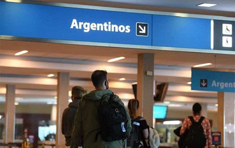 “We want to continue welcoming those who come to build a freer and more prosperous country,” Adorni insisted 