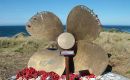 The Atlantic Conveyor Memorial in the Falkland Islands