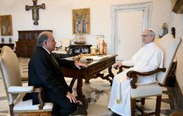 Pope Leo XIV “said he wanted to come” to Argentina, Werthein explained