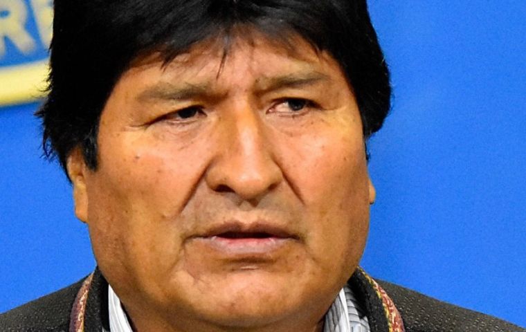 Morales' supporters announced protests for the coming days