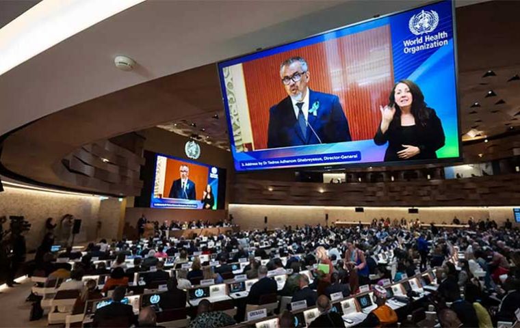 Governments adopted the WHO Pandemic Agreement in a plenary session of the World Health Assembly, WHO’s peak decision-making body. 