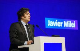 “Argentina is very cheap and it will go up like a diver's fart,” assured Milei