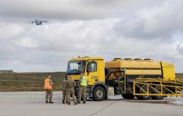 The Airfield Snow Clearance Vehicle (ASCV) units operate the ancillary equipment to push, brush and blow the snow away and the Liquid Airfield De-Icer Sprayer (LADS)