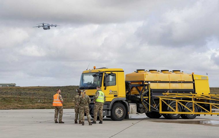 The Airfield Snow Clearance Vehicle (ASCV) units operate the ancillary equipment to push, brush and blow the snow away and the Liquid Airfield De-Icer Sprayer (LADS)