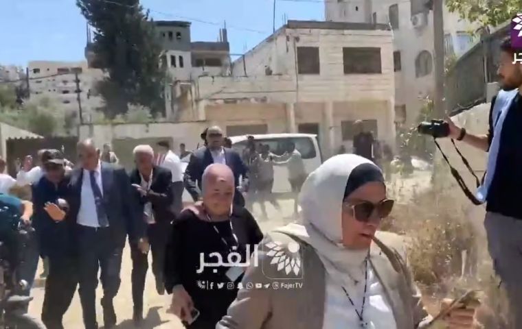 The Israel Defense Forces (IDF) later issued a statement saying the diplomats had “deviated from the approved route” and that soldiers fired “warning shots” to keep them away