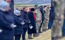 Governor Alison Blake CMG joined MLA Jack Ford, BFSAI, FIG officials, veterans, and the community at San Carlos for the Landing Day memorial service