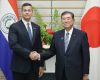 Peña met Wednesday with PM Shigeru