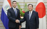 Peña met Wednesday with PM Shigeru