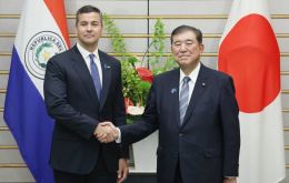 Peña met Wednesday with PM Shigeru