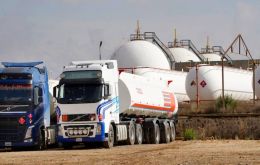 Things worsened after some tanker trucks staged a strike to demand higher freight rates