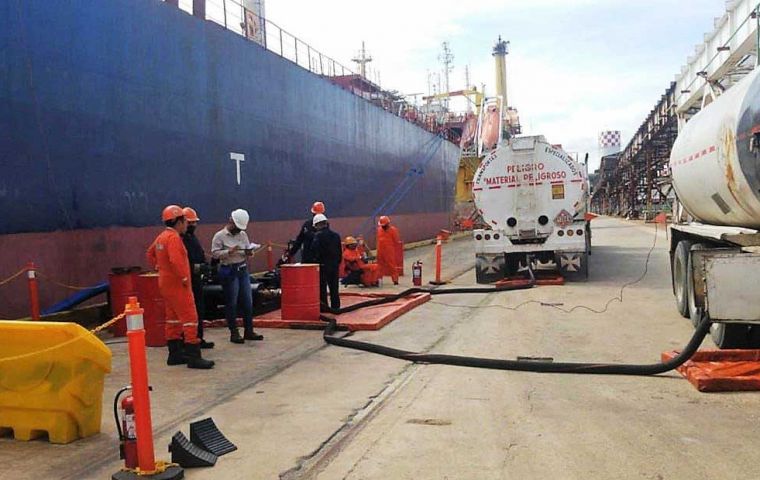 Gallardo blamed the Legislative Assembly's blocking of foreign credit for the shortage