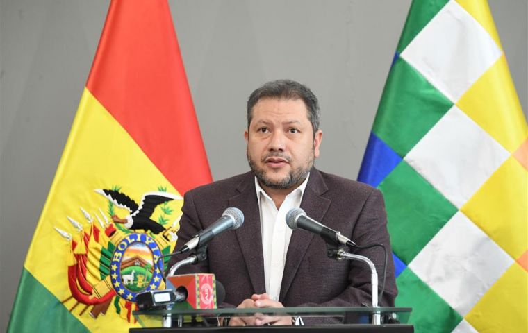 Tanker ships were redirected from Arica in Chile to Mollendo in Peru for unloading