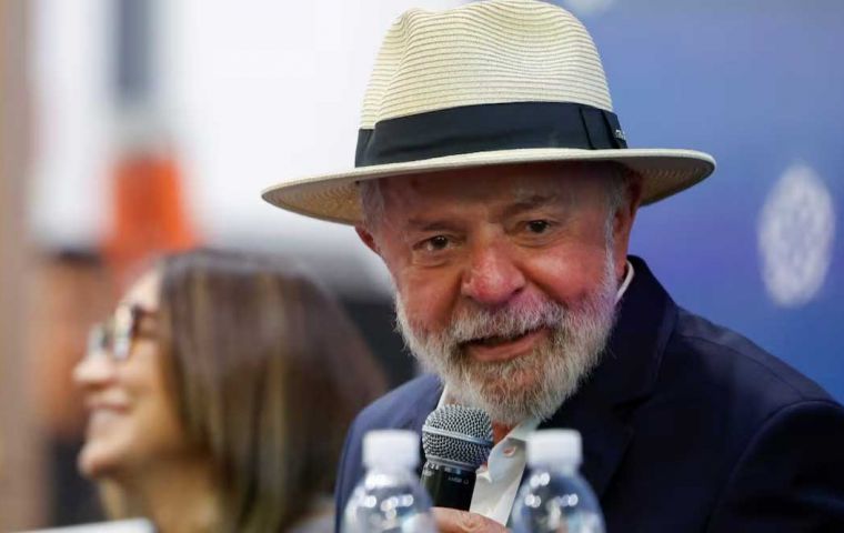Lula is scheduled to depart on Wednesday