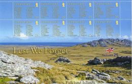 'Lest We Forget' new stamps