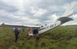 The Cessna 206 had enough fuel for about two hours