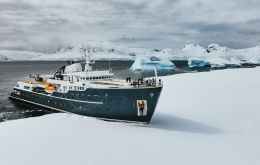 Video Pictures show the deep sea surveillance of Terra Nova done from the state of the art yacht My Legend. Photo: Joanna Yellowlees