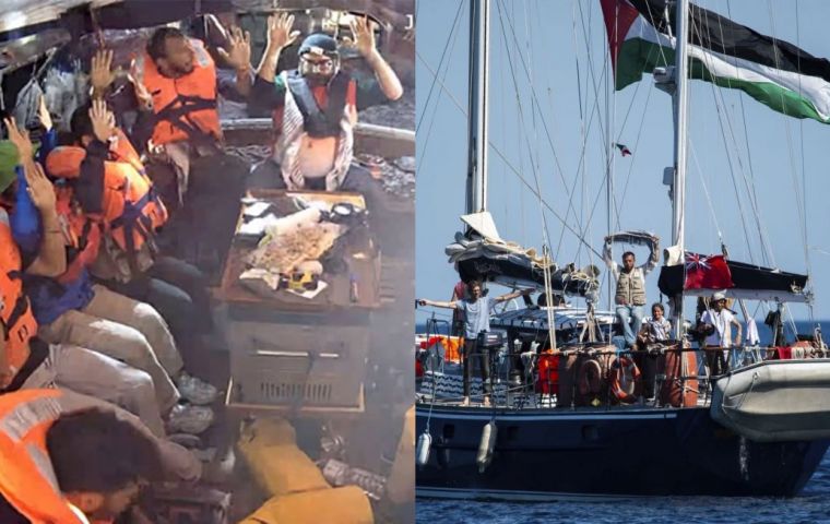 The Madleen, sailing under international law in non-Israeli waters, had not breached the naval blockade of Gaza at the time of the operation.