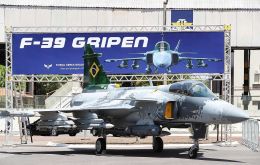 So far Brazil has been the main export market for the Saab Gripen 39 fighter jet
