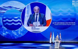 “If it were a country, the ocean would rank fifth among the world's largest economies,” Lula noted