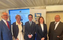 The reception underscored the Islands’ strategic importance as a gateway to the Antarctic and their contributions to conservation and climate science.