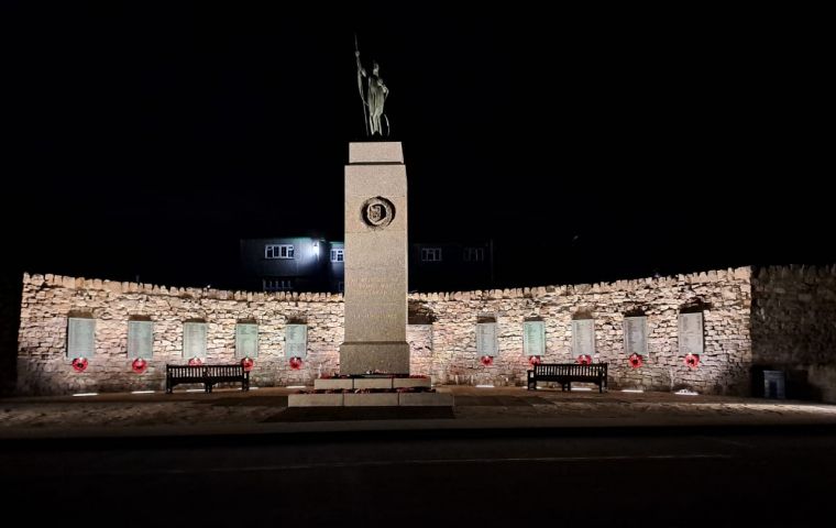 A parade and ceremony will be held at the Liberation Monument at 11:00 am. Photo: MercoPress