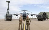 Brigadier Charlie Harmer, (right), the new Commander BFSAI and outgoing Brigadier Daniel Duff.(Pic BFSAI)