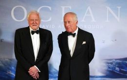 Sir David Attenborough and King Charles at the United Nations Ocean Conference (UNOC-3) in the French city of Nice