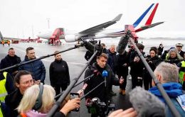 Greenland and the deep seas are not “up for grabs,” Macron insisted (Pic REUTERS)