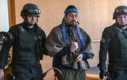  Jones Huala's lawyers say he is endyring humiliating conditions
