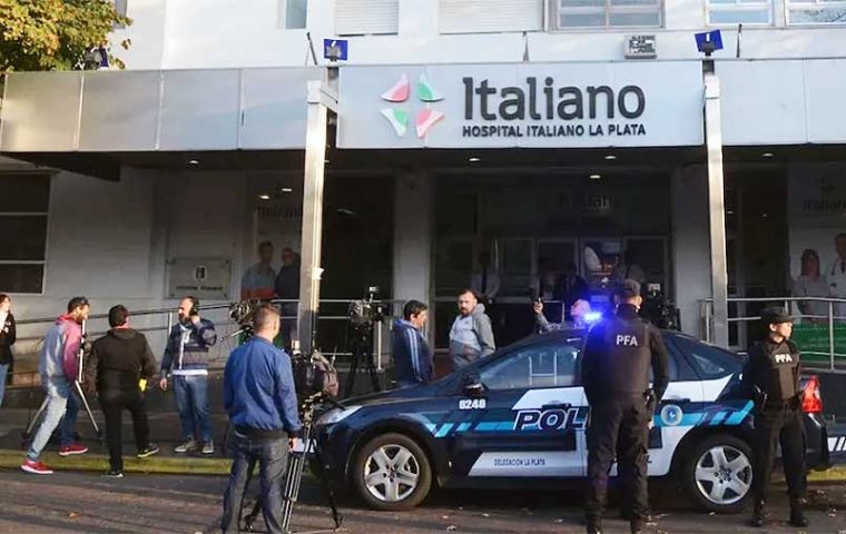 La Plata's Hospital Italiano triggered the probe after detecting contaminated batches