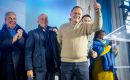 Delgado was booed by many who blamed him for the electoral defeat to Orsi