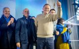 Delgado was booed by many who blamed him for the electoral defeat to Orsi