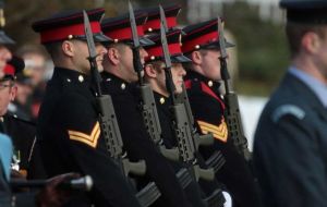 The FIDF who support and operate next to BFSAI in the defense of the Falklands (Pic FIDF)
