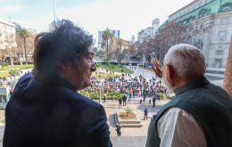 It was the first official visit to Argentina by an Indian PM in 57 years, although Modi had been in Buenos Aires for the G20 Summit in 2018