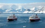 Market-based tools could prevent Antarctic tourist numbers from getting out of control. HURTIGRUTEN via AAP