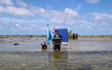  UN COP26 Glasgow was not a conventional statesman – he was Tuvalu’s Foreign Minister Simon Kofe, and he delivered a powerful message with his very presence in the encroaching waters. 
