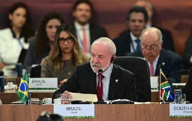 “The distortions are undeniable,” Lula said