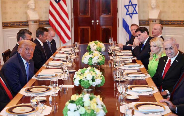 The two leaders spoke about the situation in Iran, including a possible nuclear deal (Pic REUTERS)