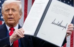 “This 25% number is far less than what is needed to eliminate the Trade Deficit disparity we have,” Trump argued