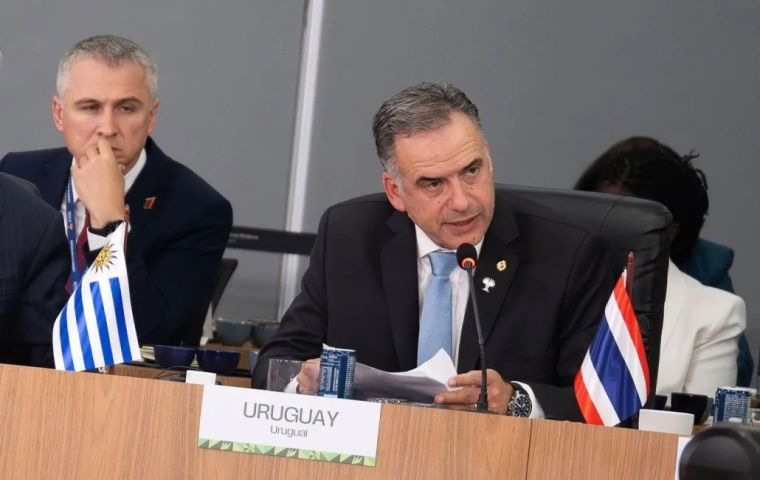 During the event, Orsi held bilateral talks with several international leaders