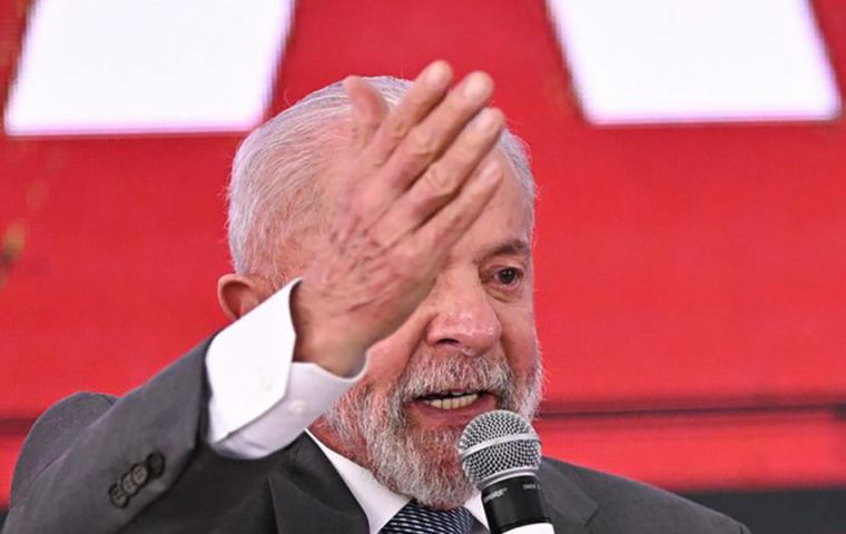 Any unilateral tariff increases will be addressed in accordance with Brazil's Economic Reciprocity Law, Lula replied