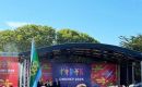 The official opening of the Islands Games at Orkney, last Saturday
