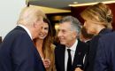 Macri posted on social media a picture of his gathering with the Republican leader